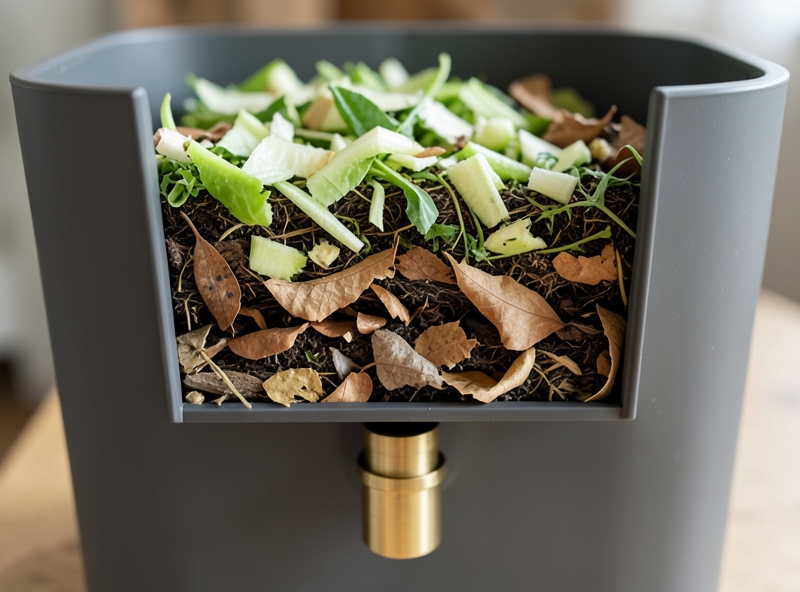 Cấu trúc phân lớp rác thải hữu cơ