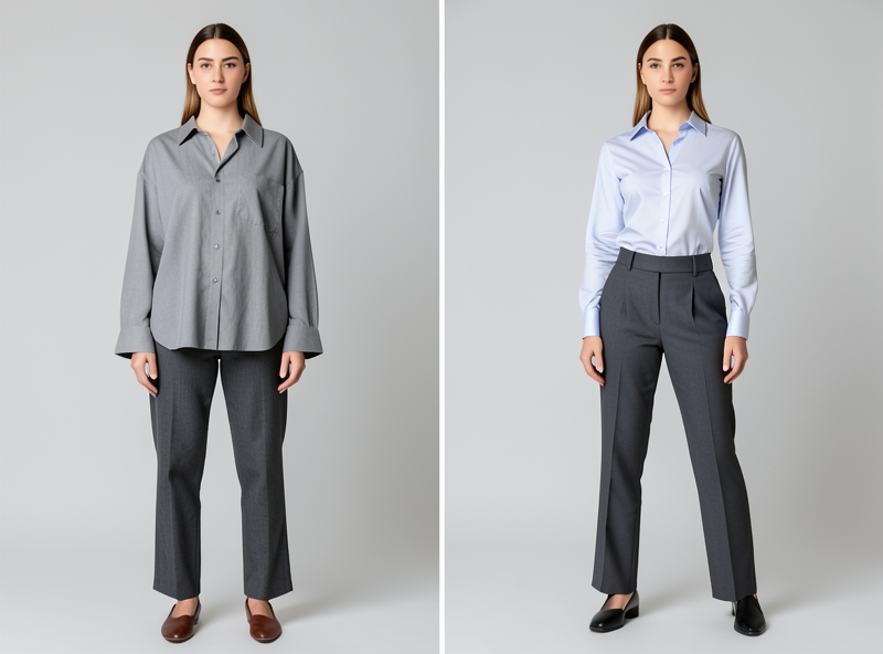 So sánh sai lầm tỷ lệ trang phục