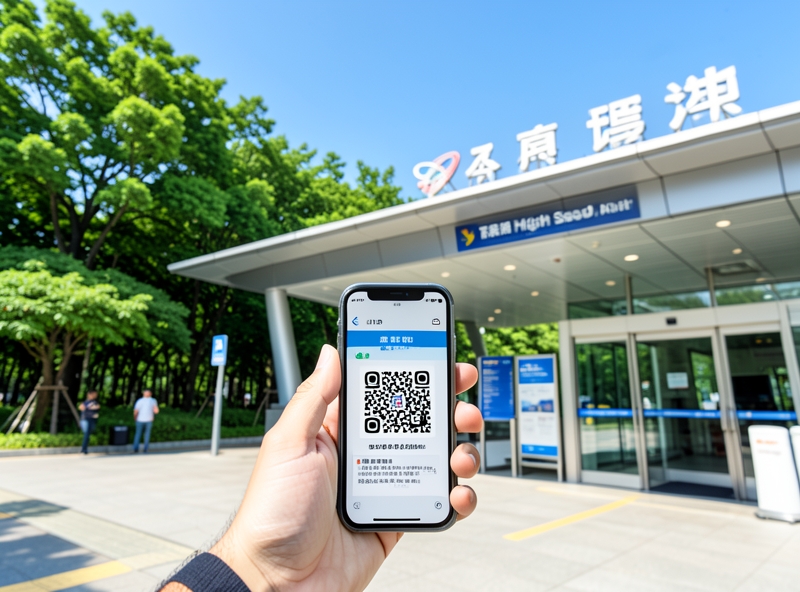 Sử dụng vé điện tử tại ga tàu Đài Loan