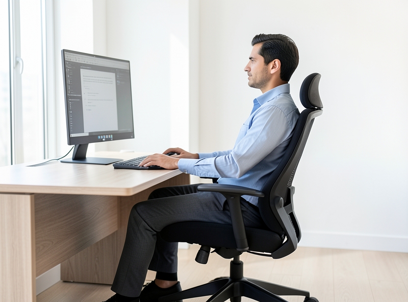 Tư thế ngồi chuẩn công thái học