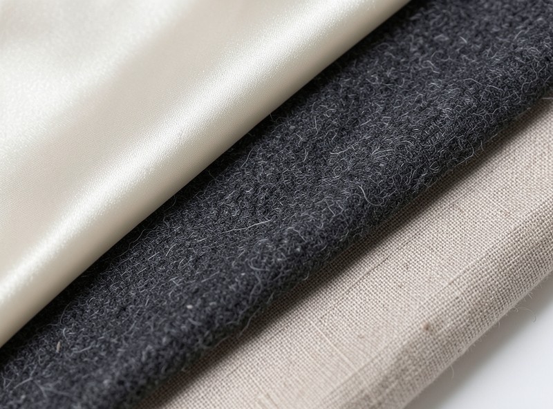 Cấu trúc sợi lụa, len và lanh