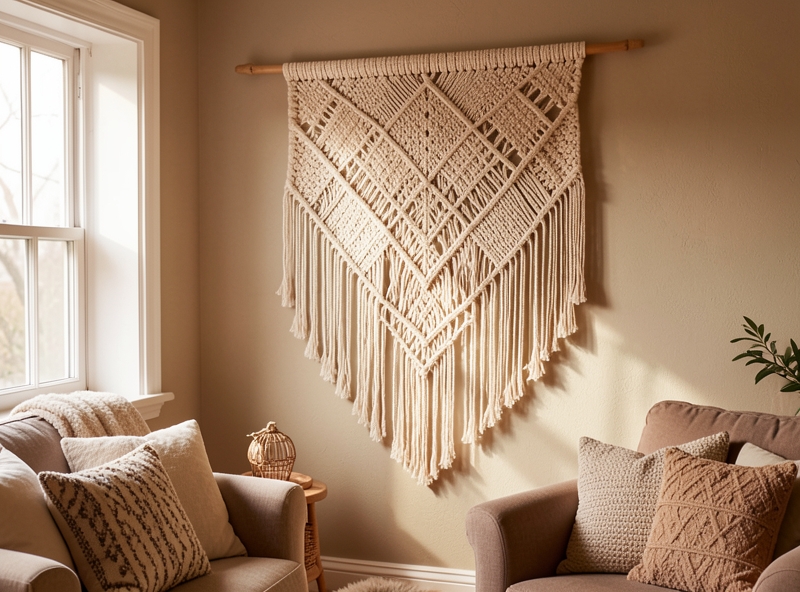 Hướng dẫn thắt Macramé: Từ nút cơ bản đến đồ trang trí