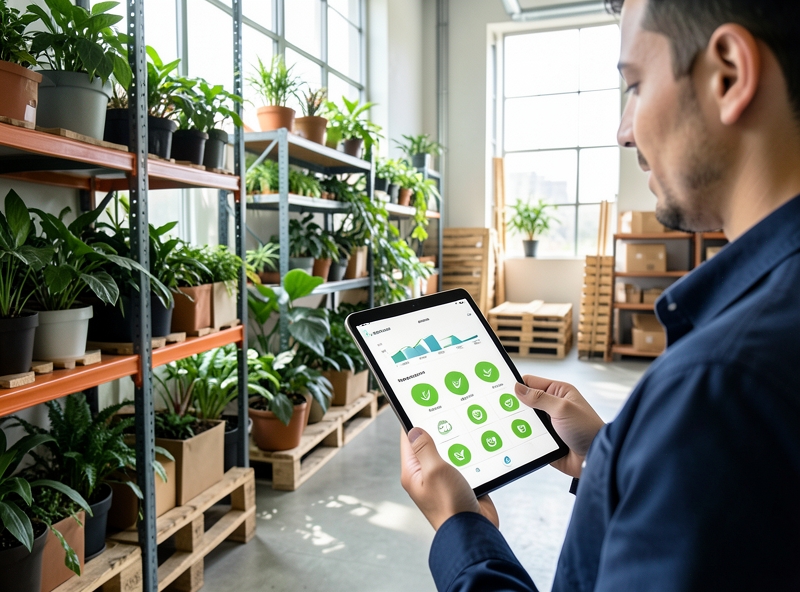 Quản lý kho thông minh và bền vững