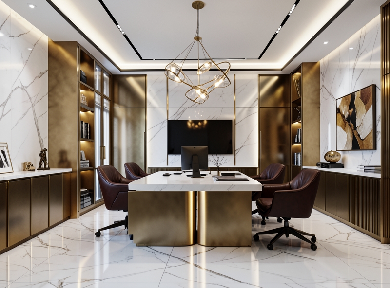 Không gian làm việc cho người mệnh Kim