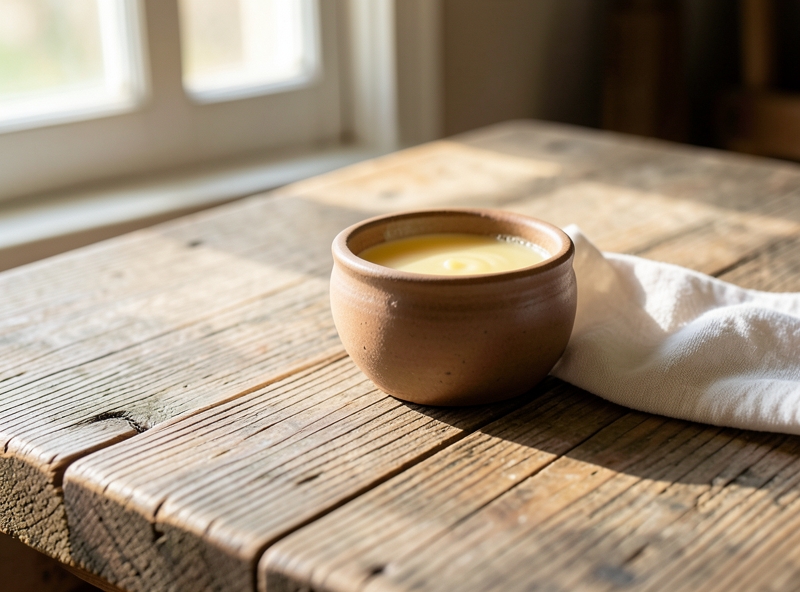 Chăm sóc bề mặt gỗ bằng sáp ong tự nhiên