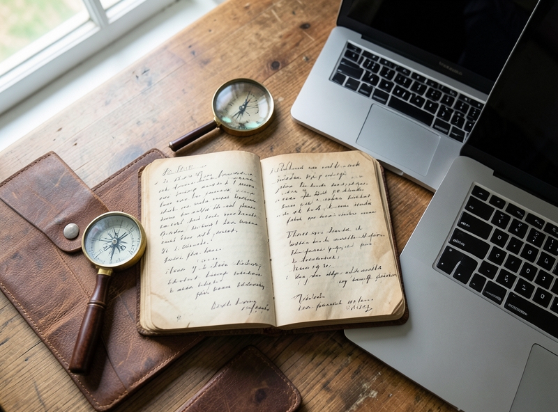 Quá trình khai quật và lưu trữ câu chuyện sự nghiệp