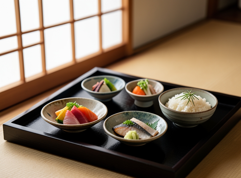 Set ăn Mini-Kaiseki tinh tế tại Kyoto