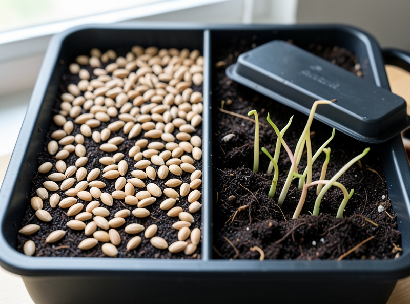 Kỹ thuật gieo hạt Microgreens mật độ cao