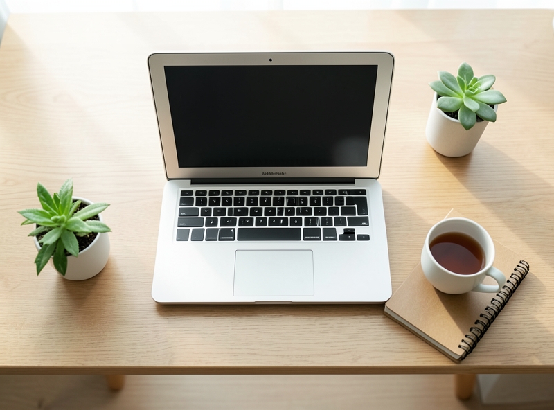 Không gian làm việc tối giản và hiệu quả