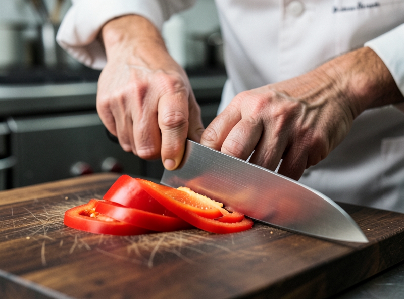 Die Kunst der Messerführung: Eine Kernkompetenz in der Küche