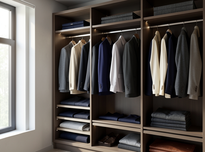 Sophisticated minimalist wardrobe for entrepreneurs