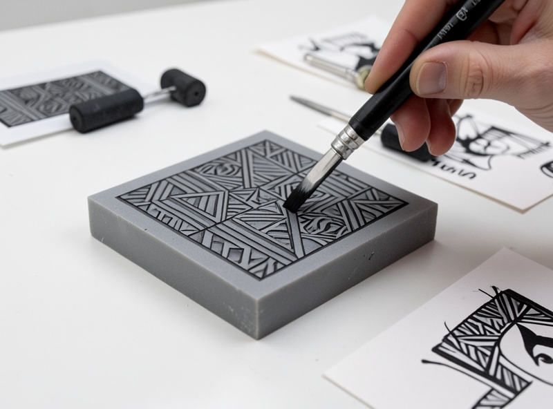 Khám phá Linocut: Nghệ thuật khắc cao su và in ấn thủ công