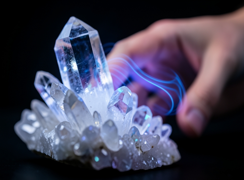 Sự tương tác năng lượng giữa thạch anh và cơ thể