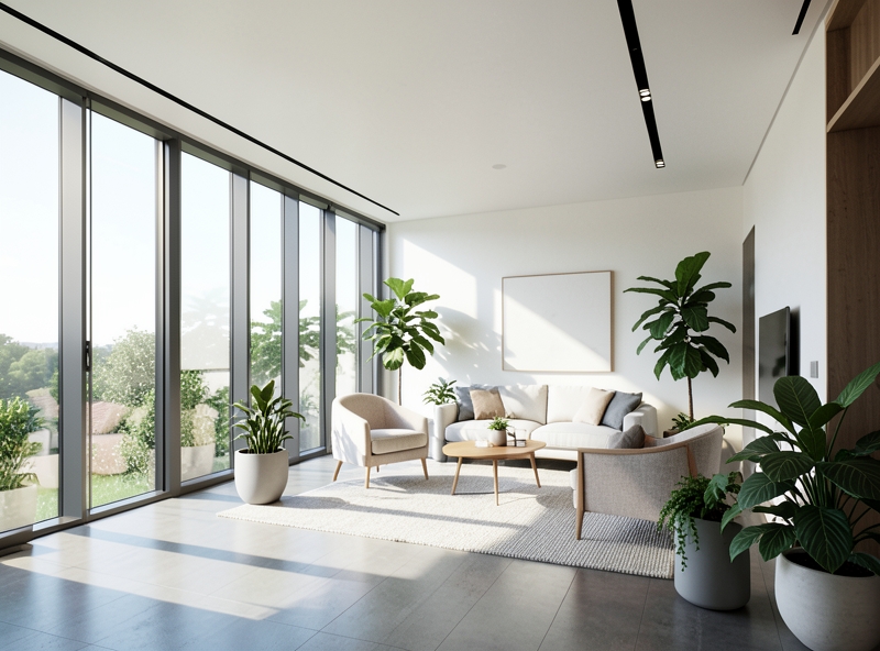 Optimizing light and air in an apartment unit