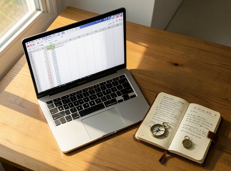 Bảng tính Excel được tổ chức khoa học