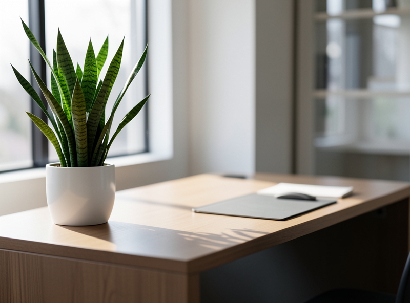 Comment disposer les plantes selon le feng shui sur un bureau