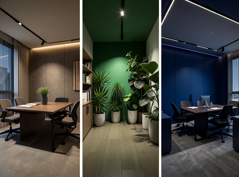 Thiết kế văn phòng chuẩn phong thủy theo hành