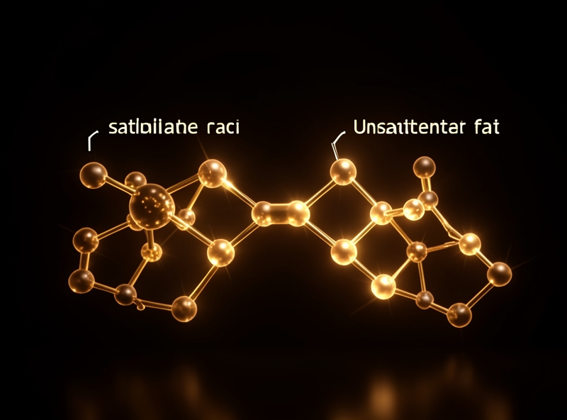 Cấu trúc phân tử các loại chất béo