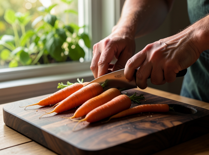 Messerfertigkeiten und die Verbindung zur Natur