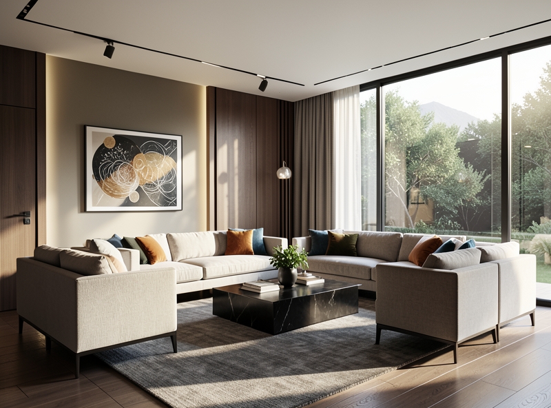 Không gian sống hòa hợp phong thủy