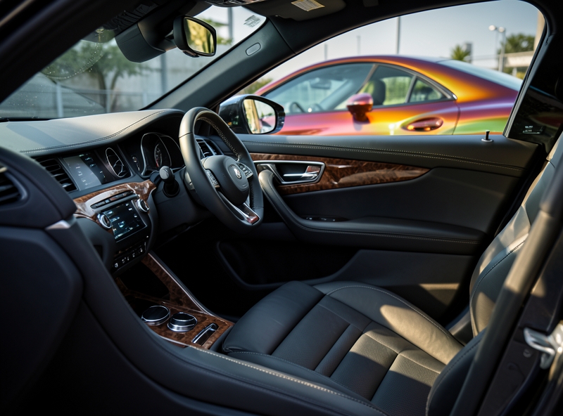 Sự phối hợp màu sắc tinh tế giữa ngoại thất và nội thất