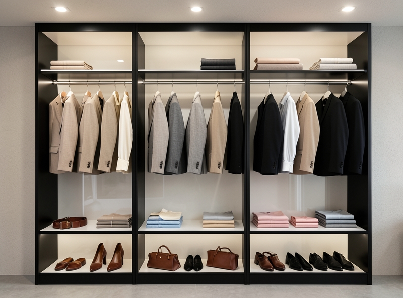 Tủ đồ cá nhân được quy chuẩn hóa sang trọng và tối ưu