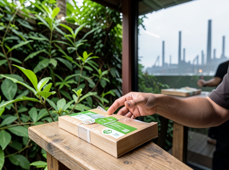 Der Gegensatz zwischen echtem grünem Konsum und industriellen Schatten