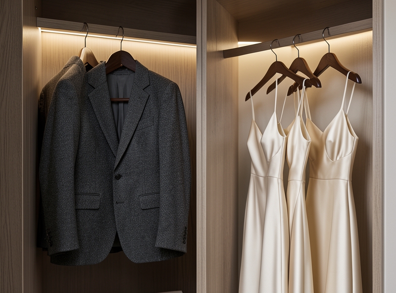 Cách sắp xếp tủ đồ tiêu chuẩn và thẩm mỹ