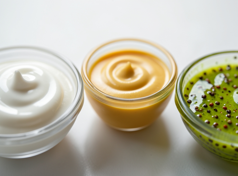 So sánh cấu trúc nhũ hóa của Mayonnaise, Hollandaise và Vinaigrette