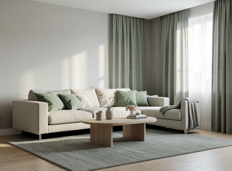 Sự kết hợp màu sắc dịu nhẹ theo ngũ hành