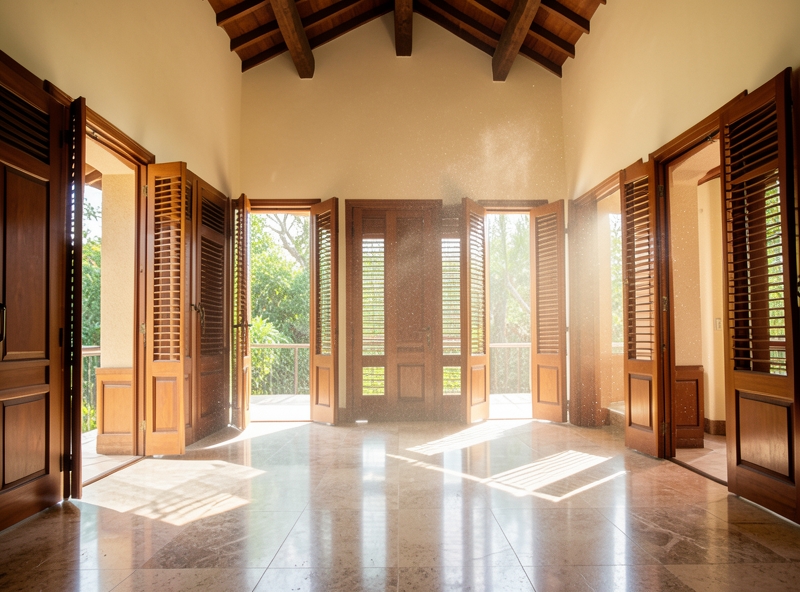 Không gian sống thoáng đãng và khô ráo