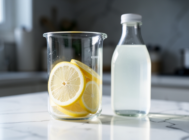 So sánh hóa học giữa chanh và giấm