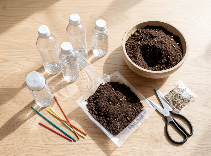 Nguyên liệu làm hệ thống tưới tự động tái chế