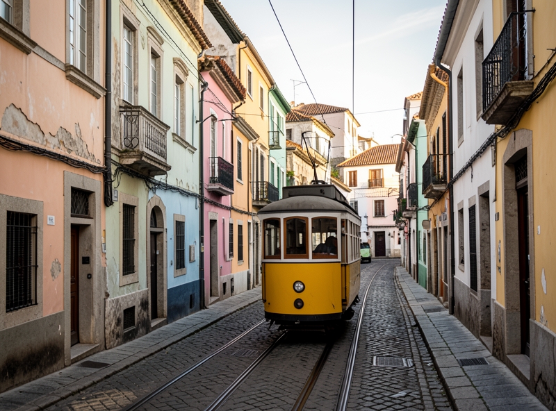Khu phố cổ Alfama tại Lisbon Bồ Đào Nha