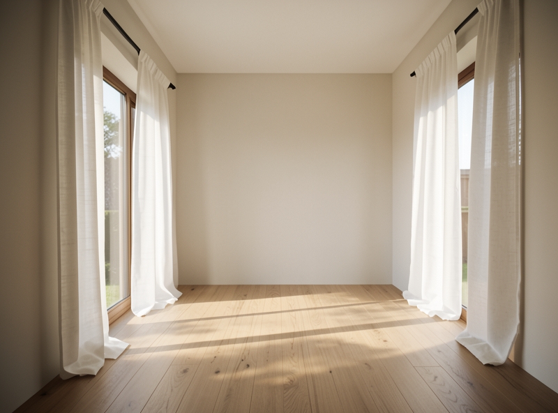 Thông gió tự nhiên trong ngôi nhà tối giản