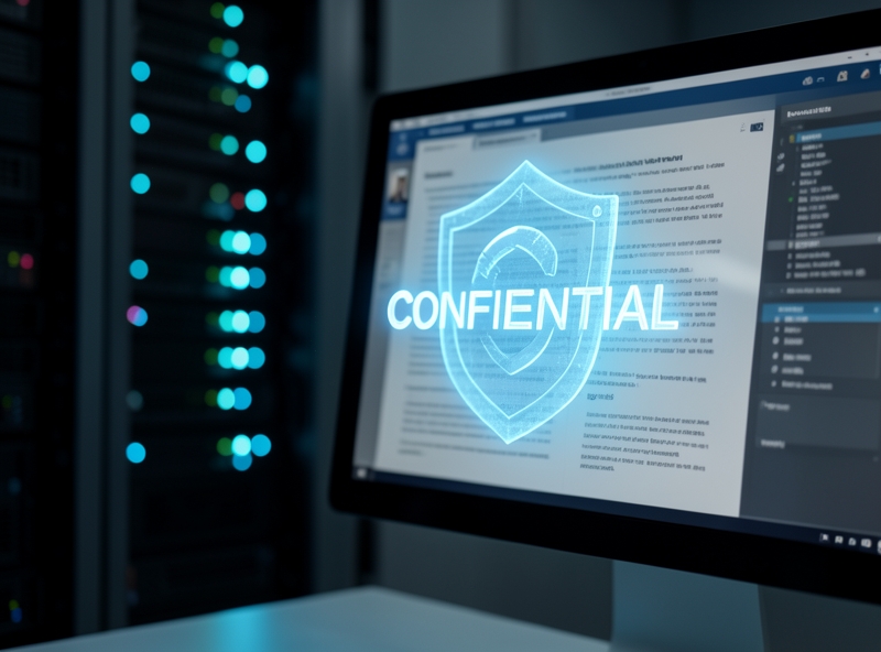 Minh họa nhãn độ nhạy và bảo mật dữ liệu