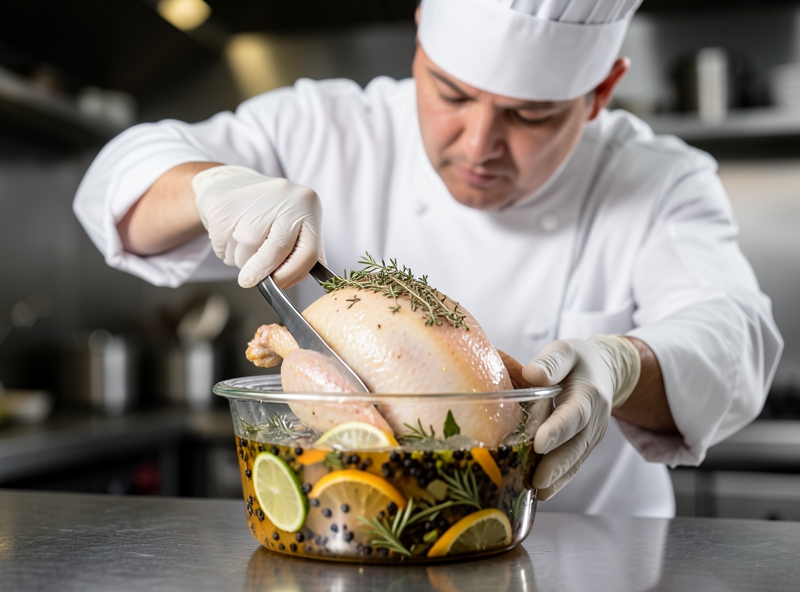 Kỹ thuật ngâm ướp wet brining chuẩn bếp chuyên nghiệp
