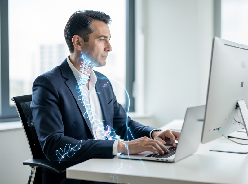 Mô tả sự tác động của tư thế ngồi lên cột sống