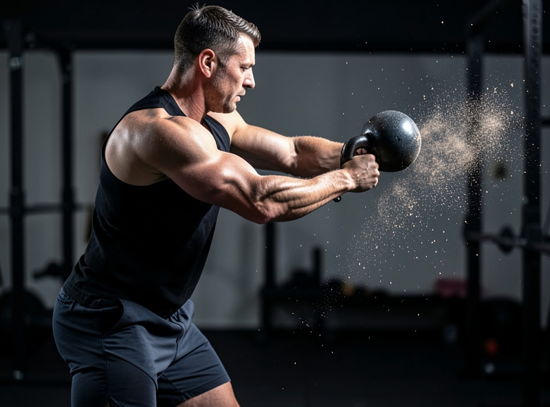 Tư thế Hip Hinge chuẩn xác trong Kettlebell Swing